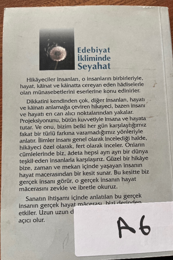 Edebiyat İkliminde Seyahat 1