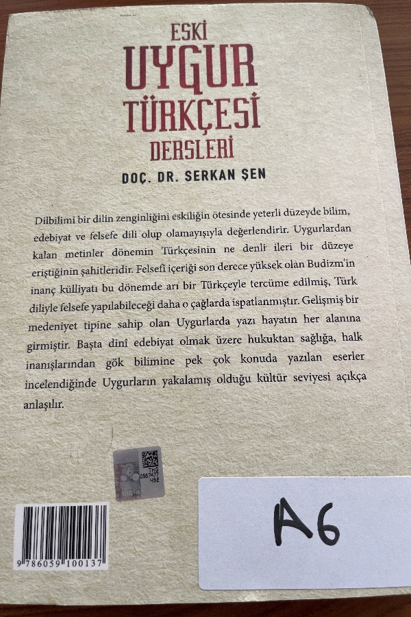 Eski Uygur Türkçesi Dersleri