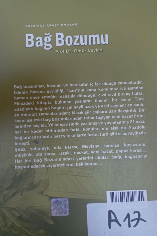 Bağ Bozumu