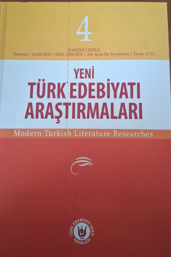 Yeni türk edebiyat araştırmaları 4