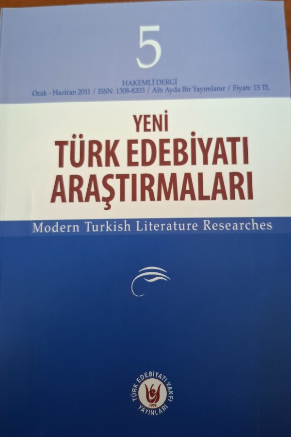 Yeni türk edebiyatı araştırmaları 5