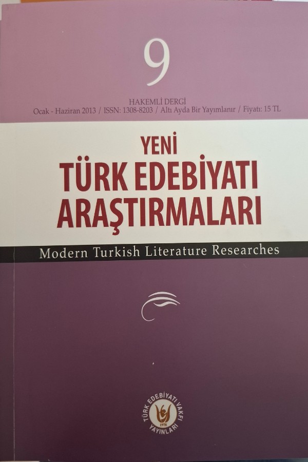 Yeni türk edebiyatı araştırmaları 9