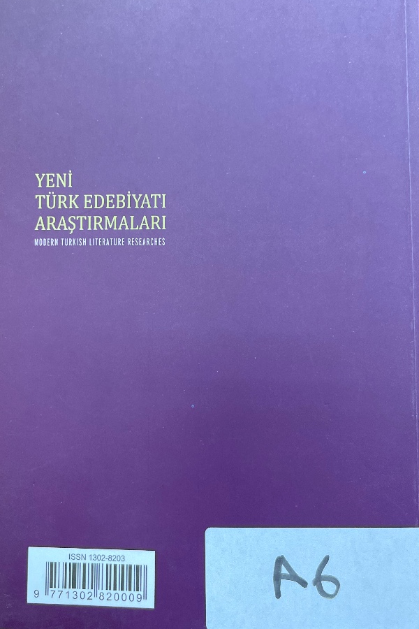 Yeni Türk Edebiyatı Araştırmaları 12