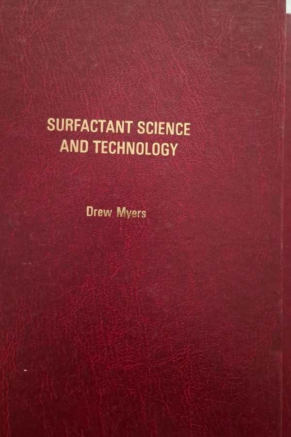 Surfactant scıence and technology