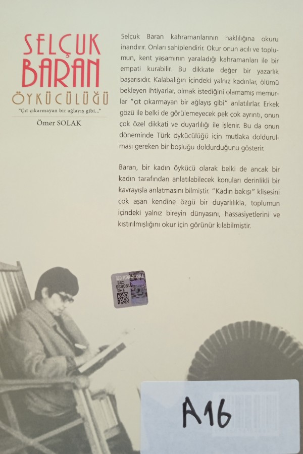 SELÇUK BARAN ÖYKÜCÜLÜĞÜ