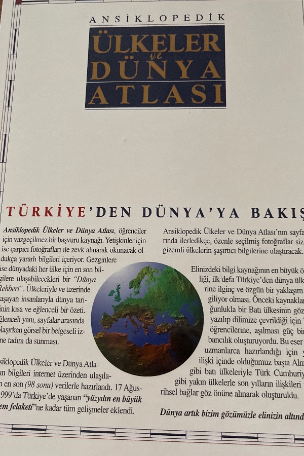 1-3 Ülkeler ve Dünya Atlası