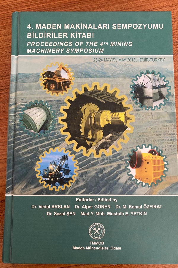 4.Maden Makinaları Sempozyumu Bildiriler Kitabı