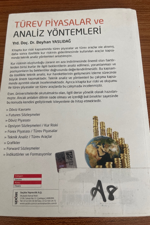 Türev Piyasalar ve Analiz Yöntemleri