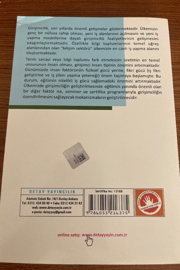 Girişimcilik (Temel Girişimcilik ve İş Kurma Süreci)