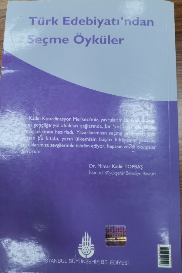 Türk edebiyatından seçme öyküler