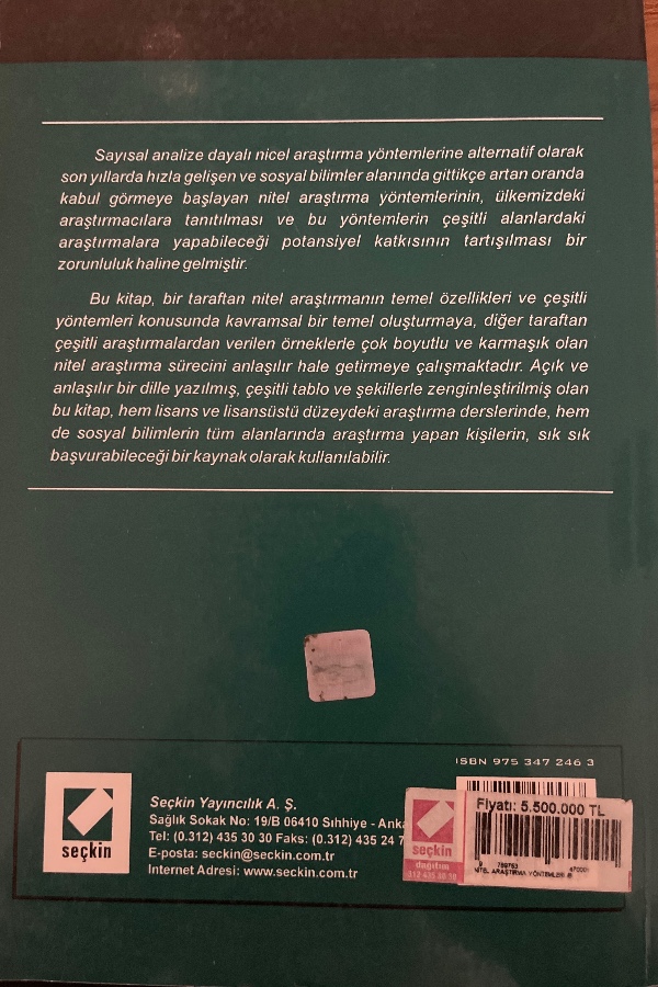 Nitel Araştırma Yöntemleri