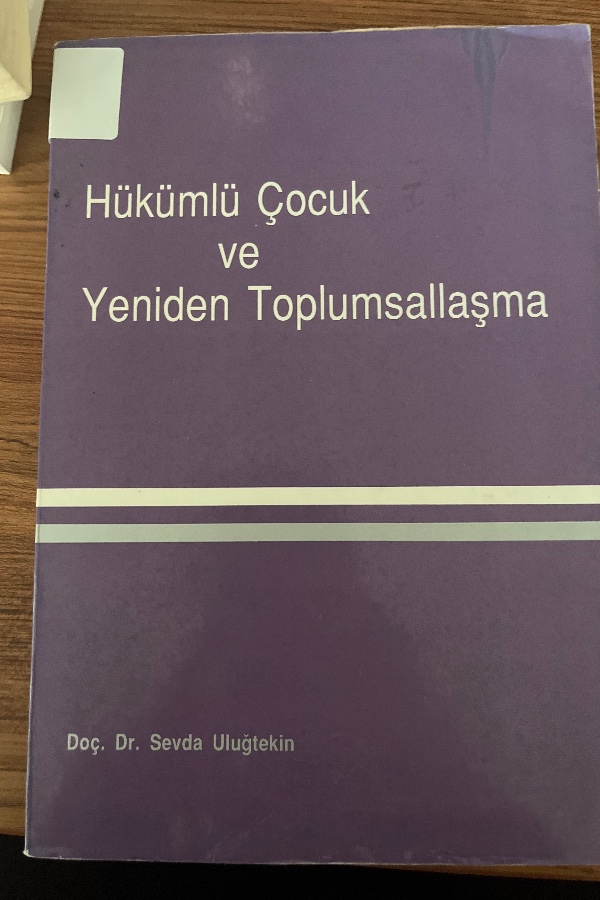 Hükümlü Çocuk ve Yeniden Toplumsallaştırma