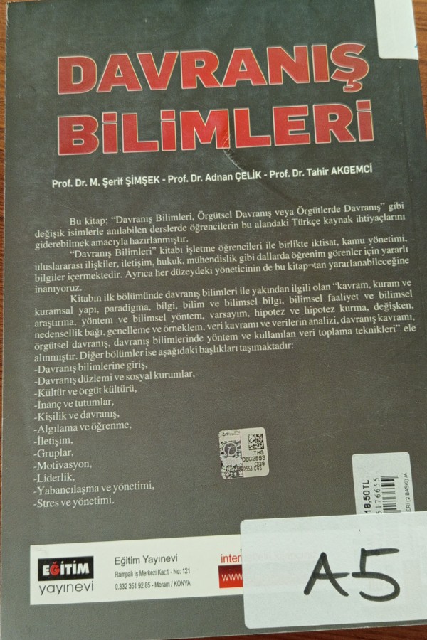 Davranış Bilimleri