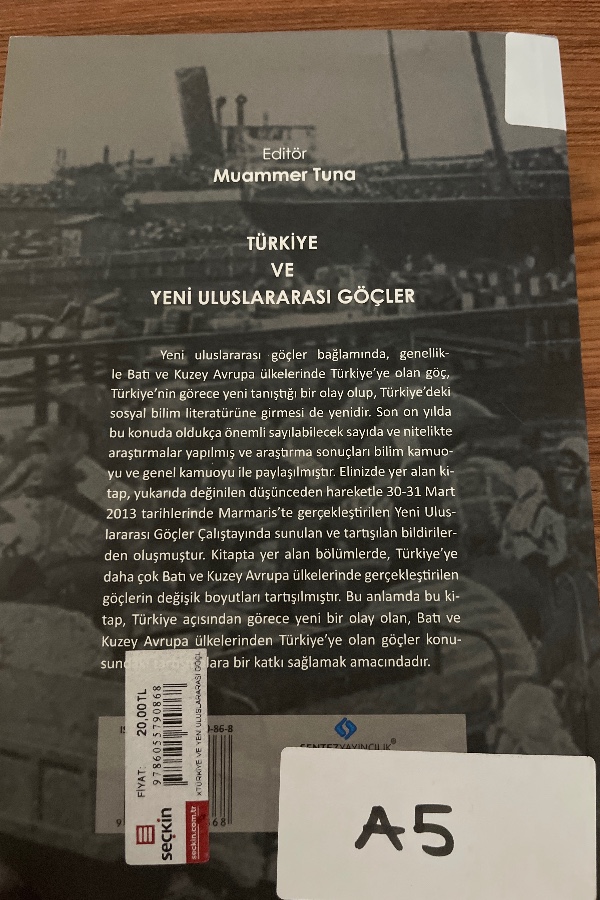Türkiye ve Yeni Uluslararası Göçler