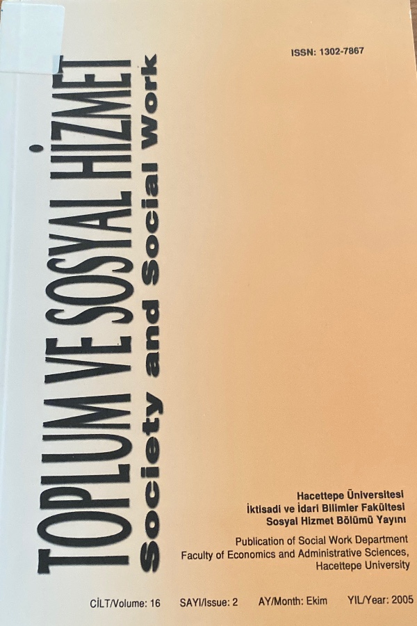 Toplum ve sosyal hizmet