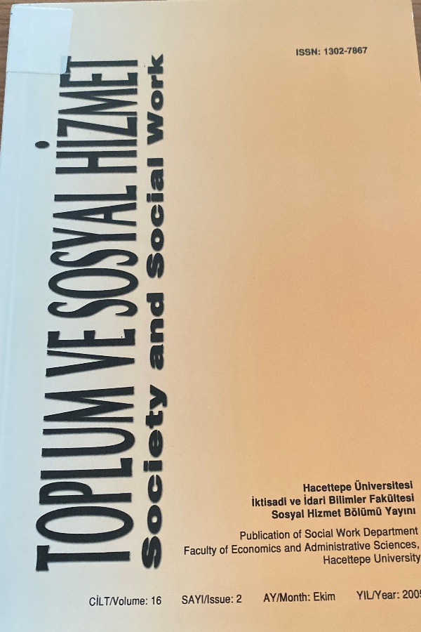 Toplum ve sosyal hizmet