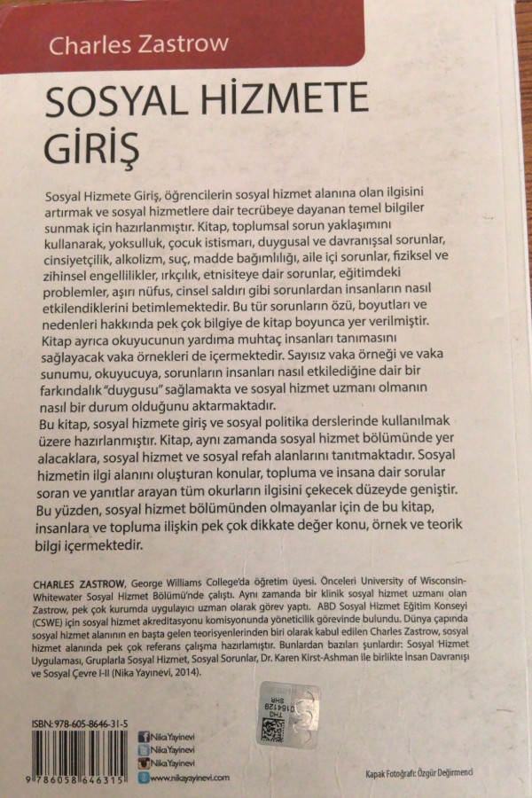 sosyal hizmete giriş