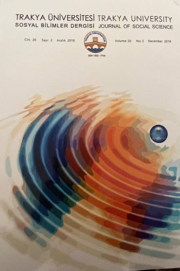 Trakya üniversitesi sosyal bilimler dergisi