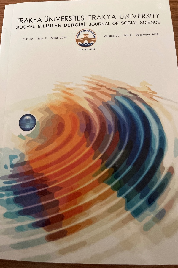 Trakya üniversitesi sosyal bilimler dergisi