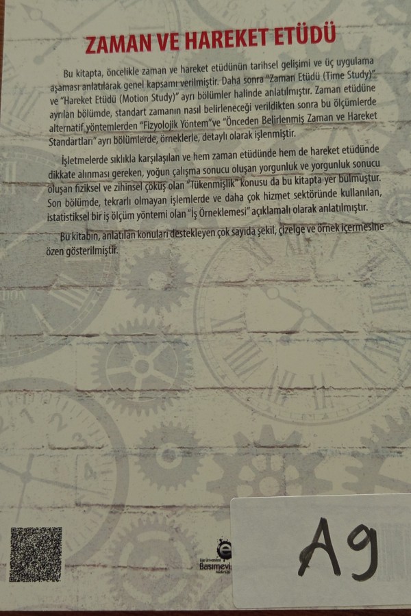 Zaman ve Hareket Etüdü