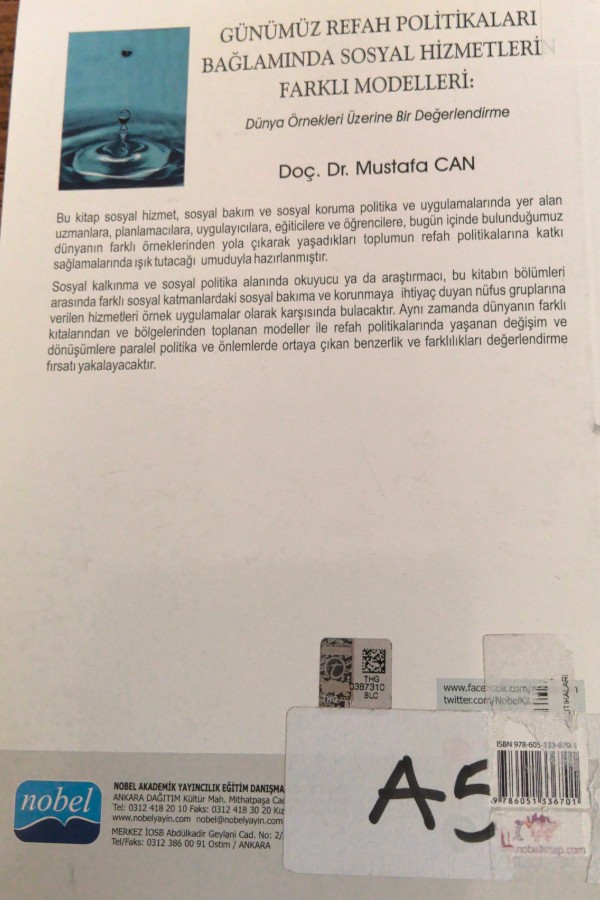 günümüz refah politikaları bağlamında sosyal hizmetlerin farklı modelleri