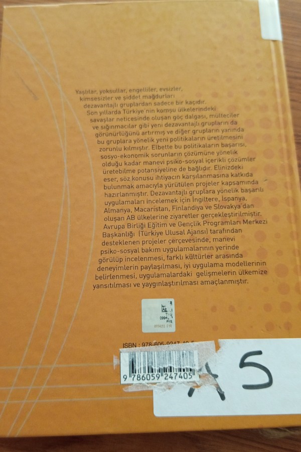 Dezavantajlı Gruplar ve Psikososyal Manevi Bakım