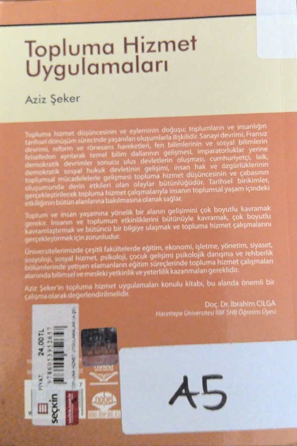 Topluma hizmet uygulamaları