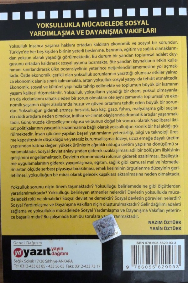 Yoksullukla mücadelede sosyal yardımlaşma ve dayanışma vakıfları