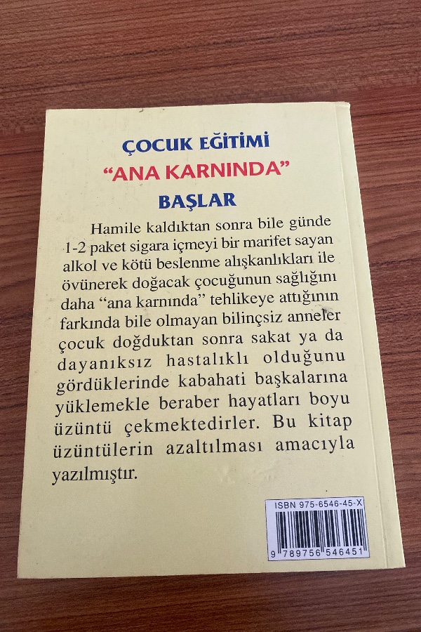 Çocuk Eğitimi “Ana Karnında “ Başlar