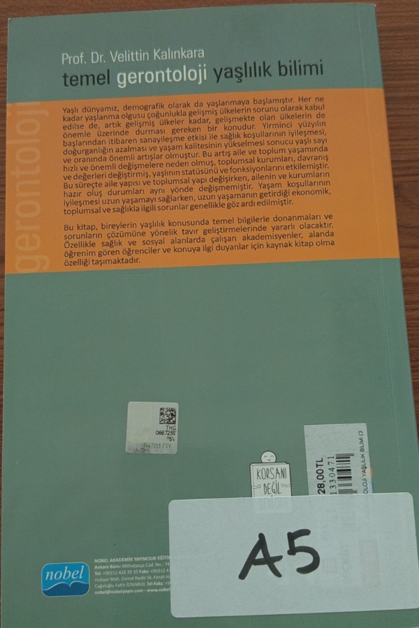 Temel Gerontoloji Yaşlılık Bilimi