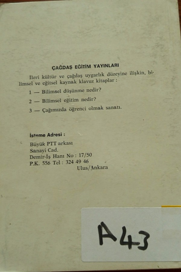 Çağdaş Bilimsel Eğitim Nedir