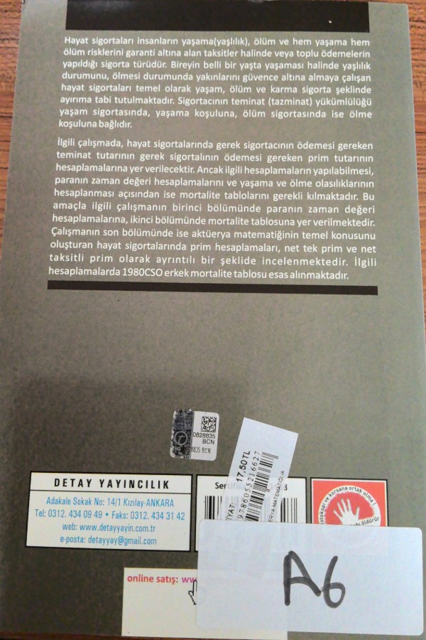 Aktüerya matematiği