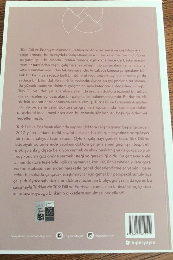 Türk dili ve edebiyatı alanında hazırlanan doktora tezlerinin dünü-bugünü