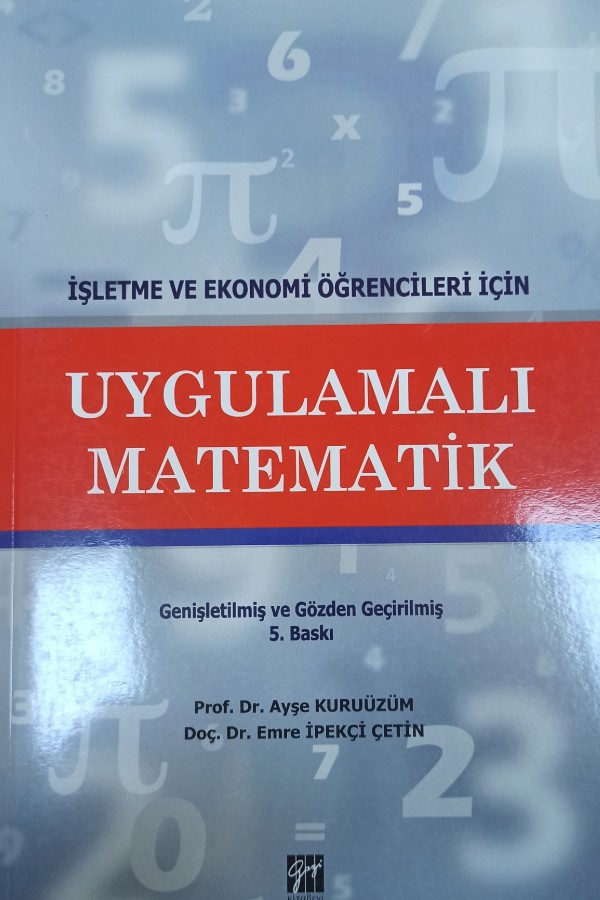 İşletme ve ekonomi öğrencileri için uygulamalı matematik