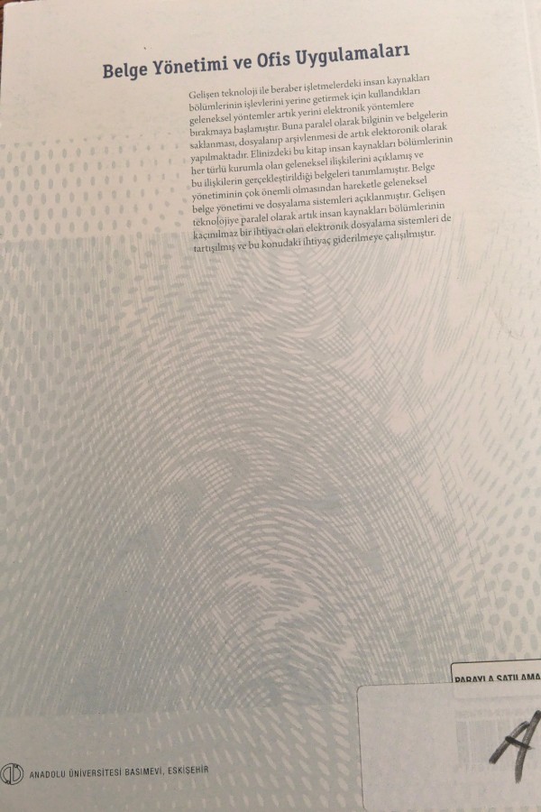 Belge yönetimi ve ofis uygulamaları