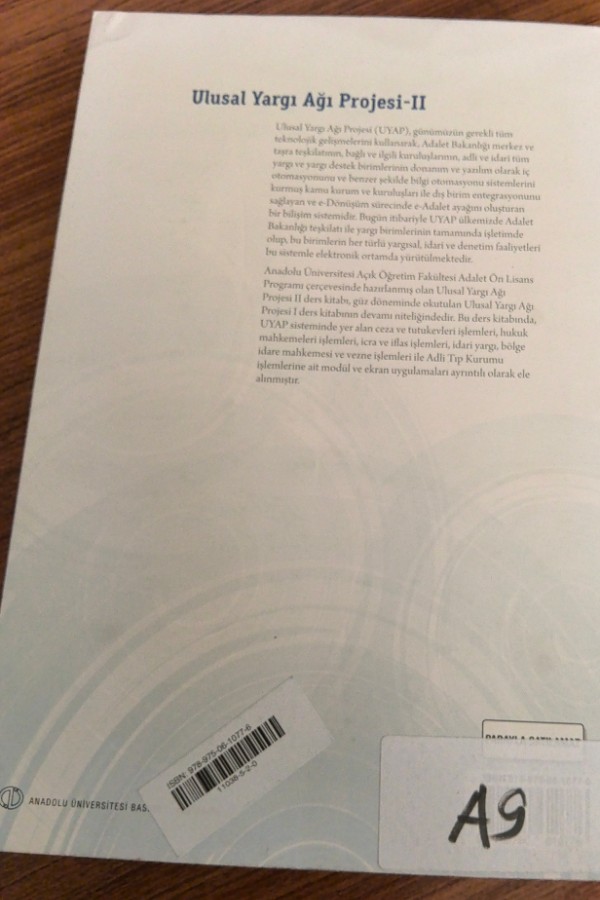 Ulusal yargı ağı projesi II