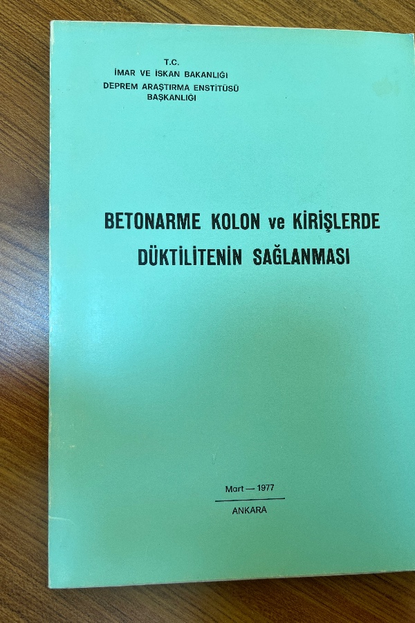 Betonarme kolon ve kirişlerde düktilitemin sağlanaması
