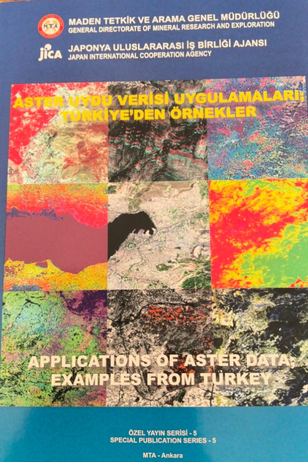 aster uydu verisi uygulamaları; Türkiye'den örnekler