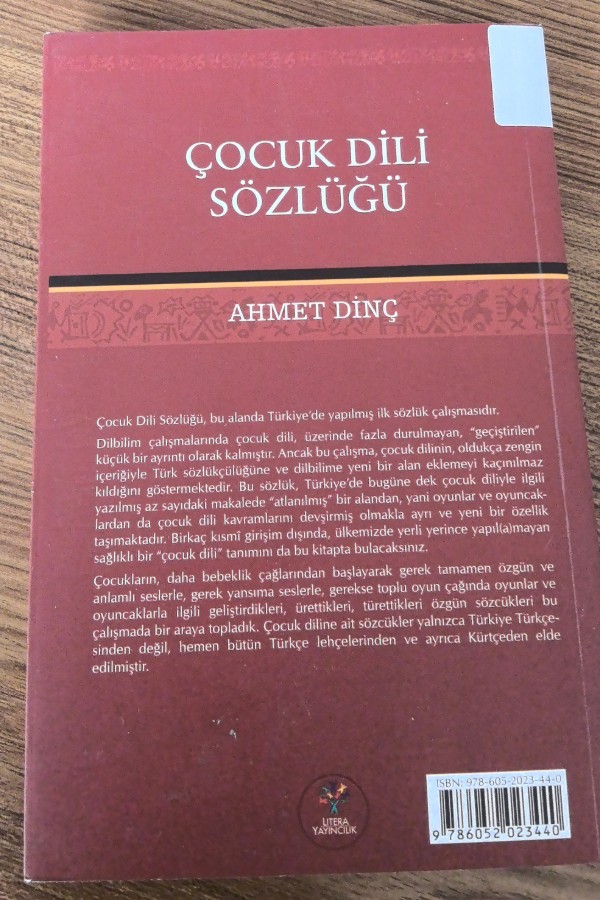 Çocuk dili sozlügu