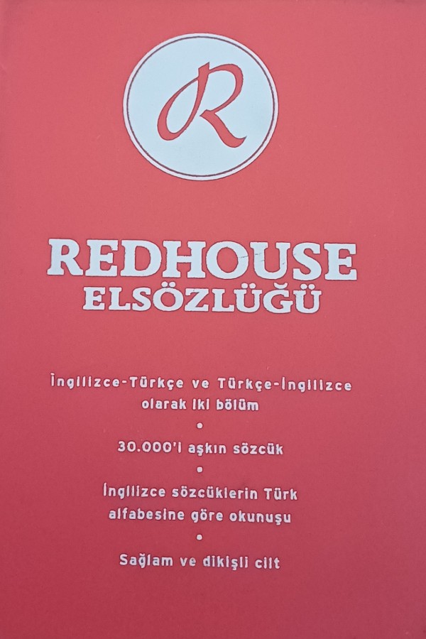 Redhouse elsözlüğü İngilizce-Türkçe