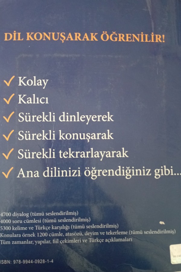 İngilizce konuşma seti 1