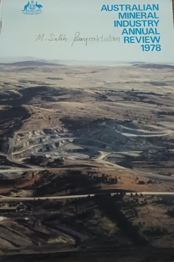 Australlian Mineral Industry Annual Review 1978