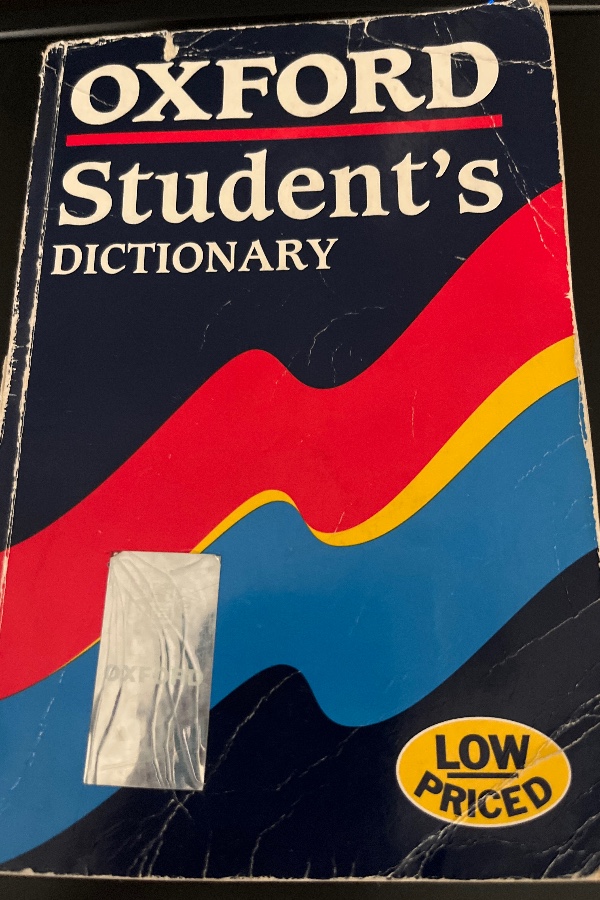 Oxford Student’s Dictionary