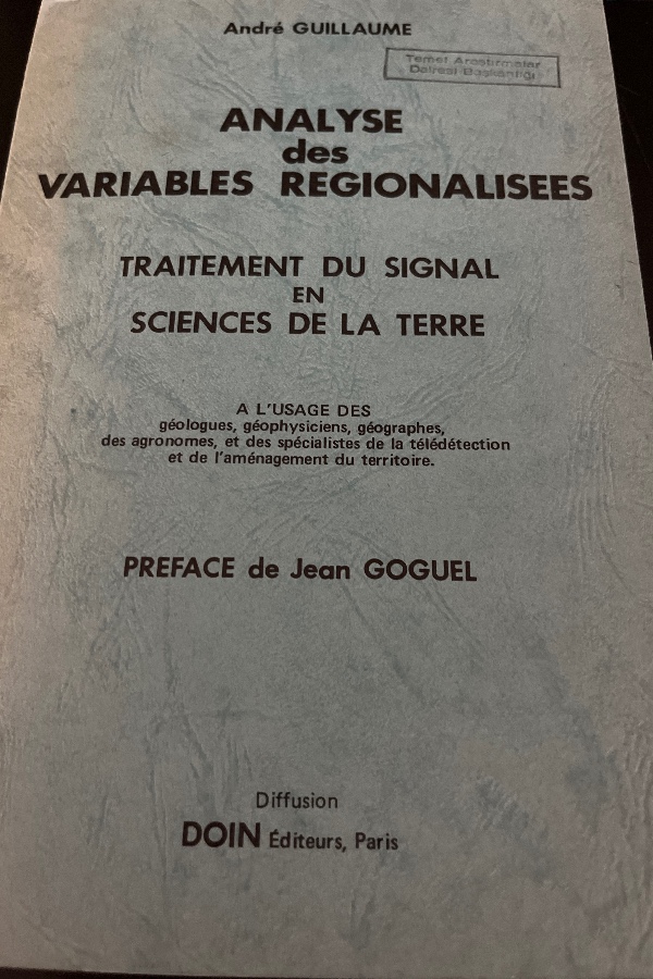 Analyse des Variables Regionalisees