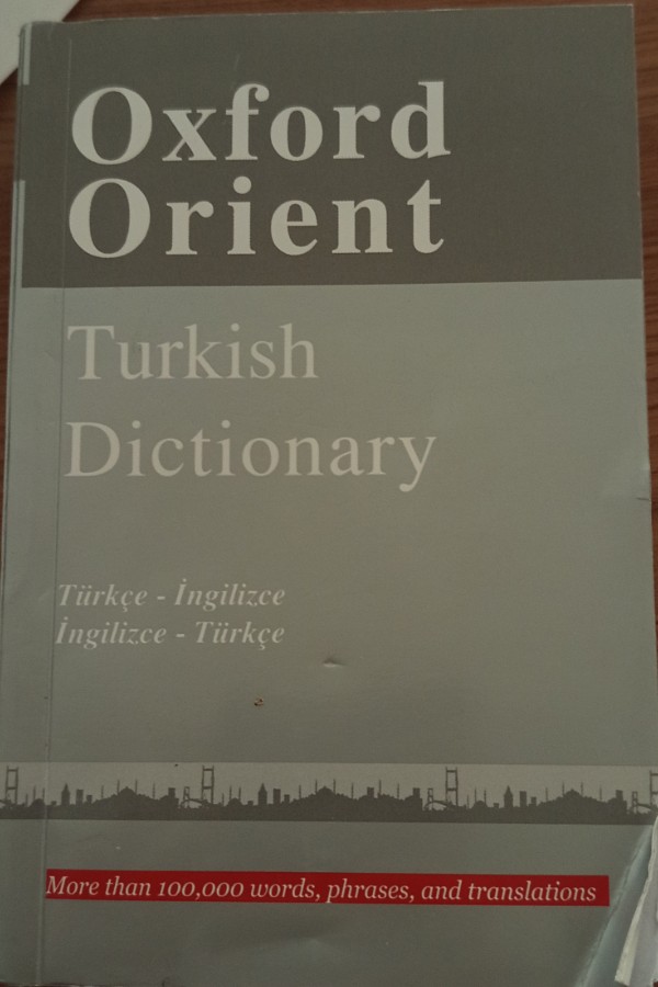 Oxford orient Turkish Dictionary