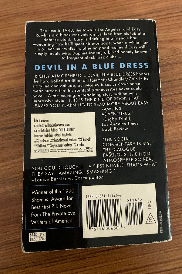 devil in a  blue dress