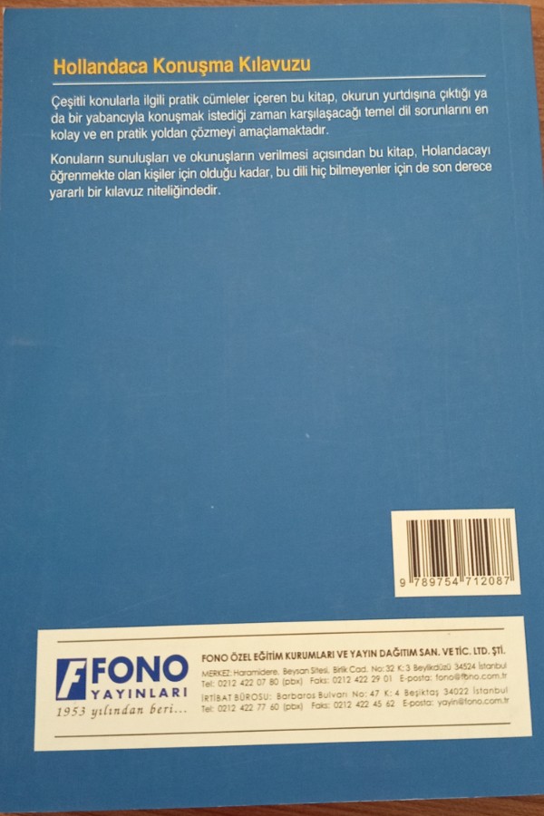PRATİK HOLLANDACA KONUŞMA KILAVUZU
