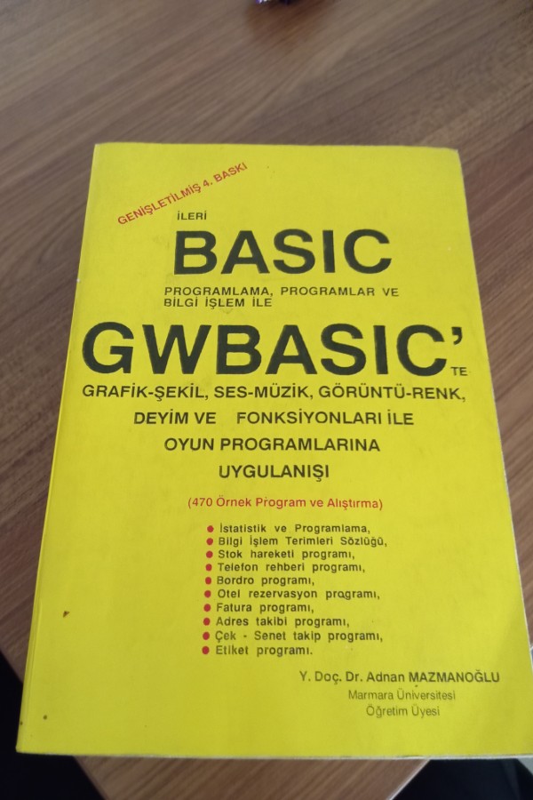 Basıc ve gwbasıc
