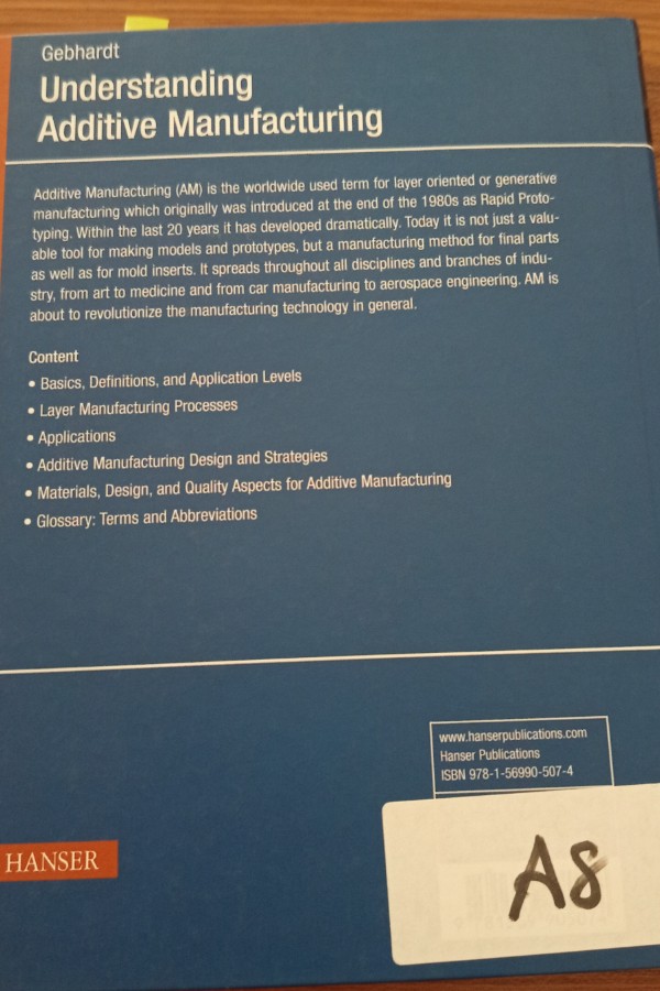 Understanding Additive Manufacturing