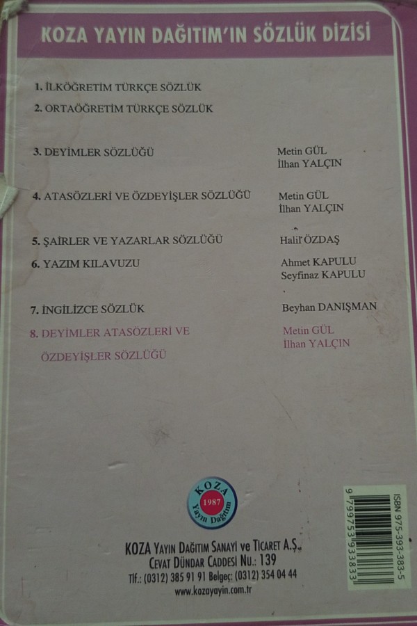 Deyimler ve atasözleri özdeyişler sözlüğü